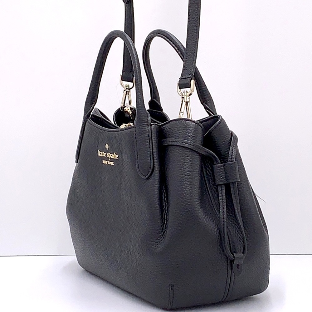 Kate Spade Dumpling Small Satchel Bag in Black color - Picture 5 of 16